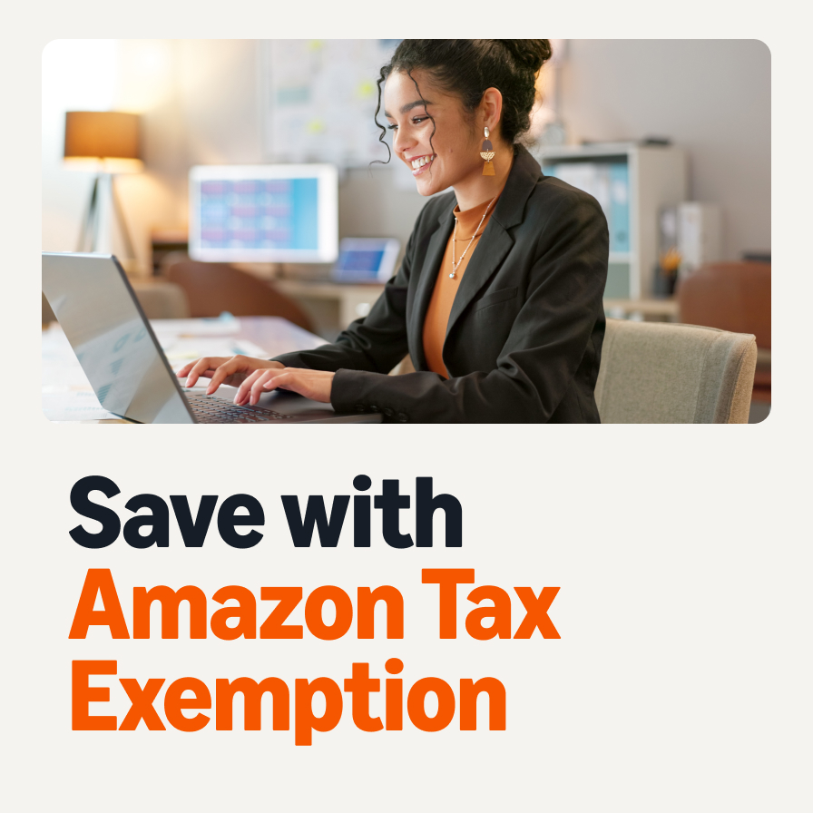 Save with Amazon Tax Exemption